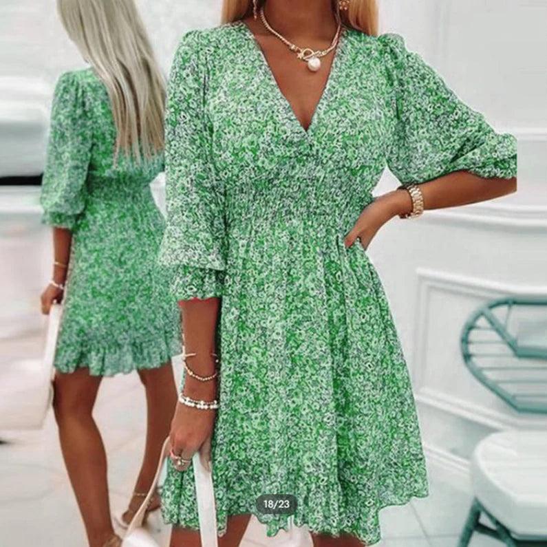 Felicity™ | Elegant Floral Maxi Dress