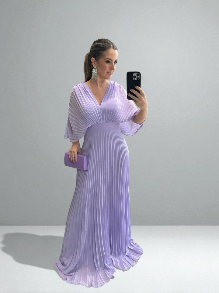 Xandra™ | Pleated Maxi Dress