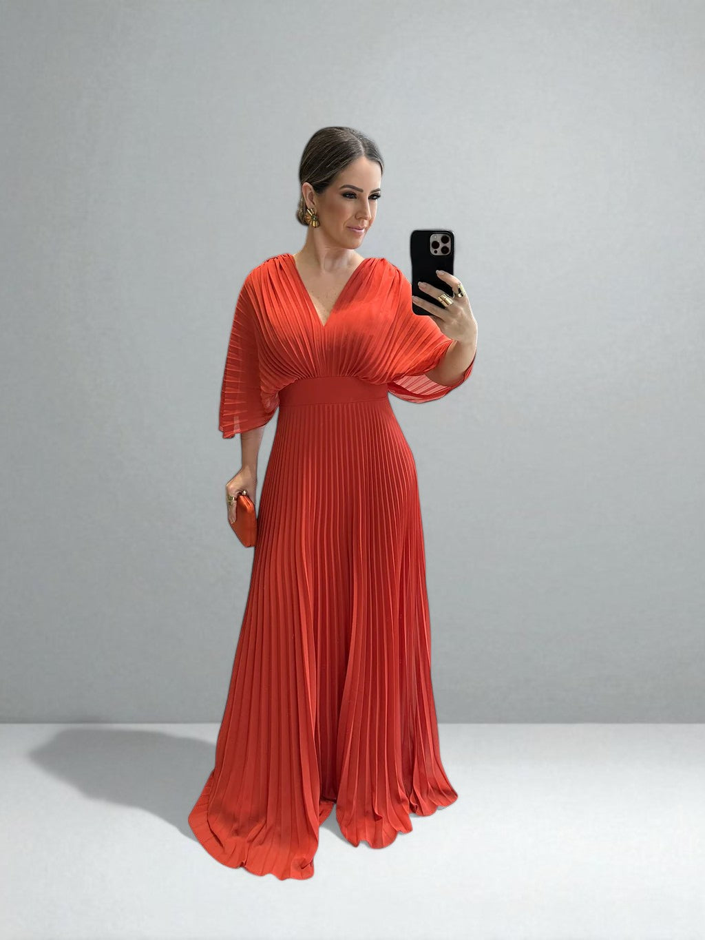 Xandra™ | Pleated Maxi Dress