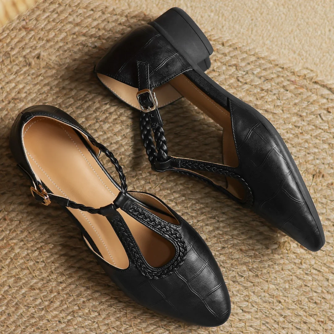 Juliette™ | Feminine T Strap Mary Jane Shoes