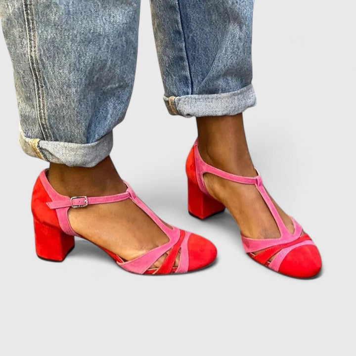 Renata™ | Modern Ankle Strap Heels