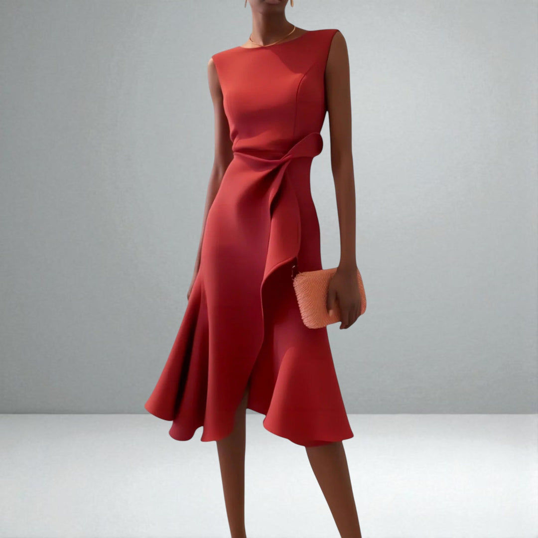 Eden™ | Draped Midi Dress