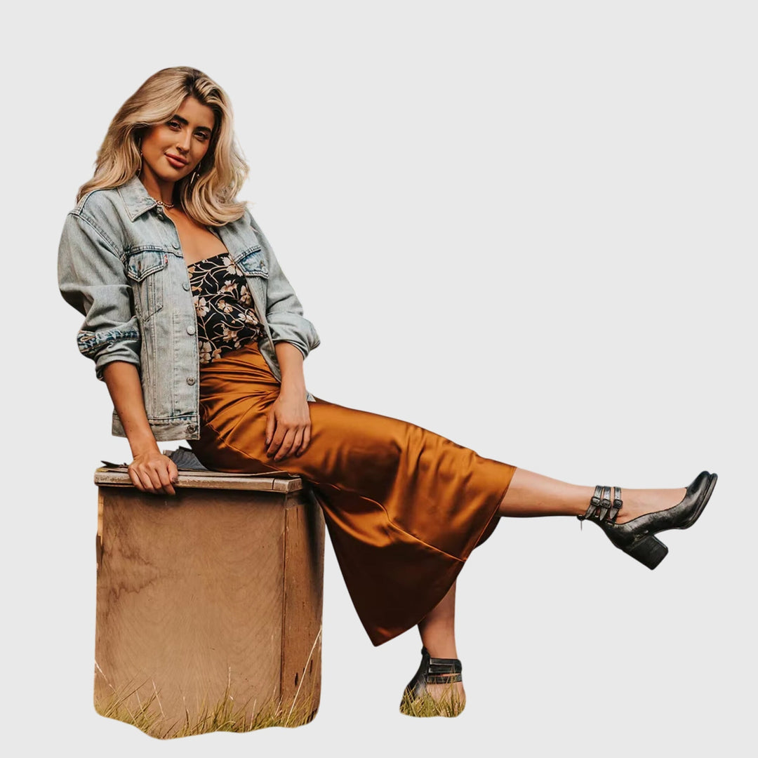 Lucienne™ | Refined Multi Strap Block Heel Sandals