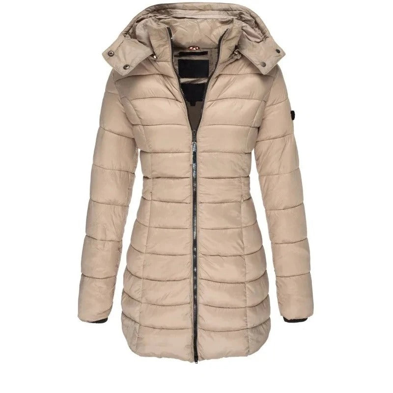 Margaret | Hooded Longline Puffer Jacket