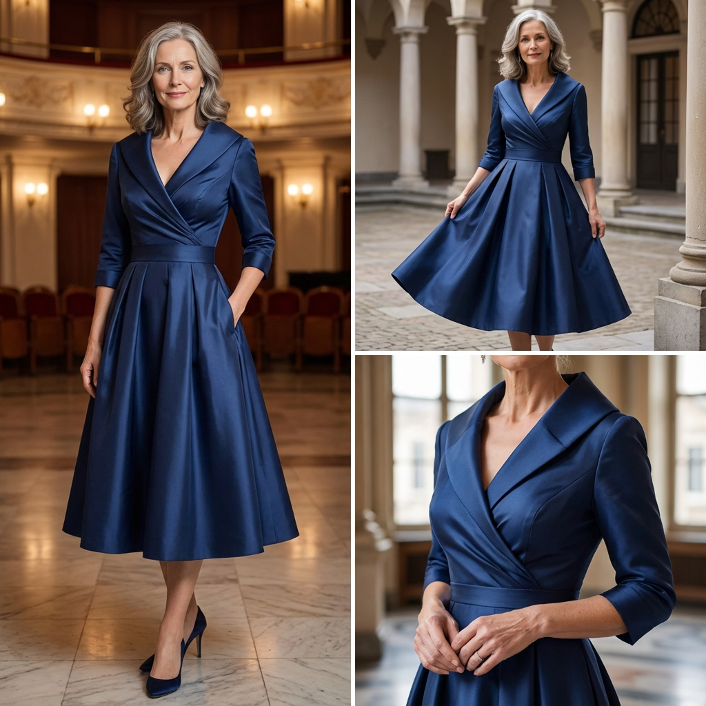 Rosalie™ | Refined Midi Dress