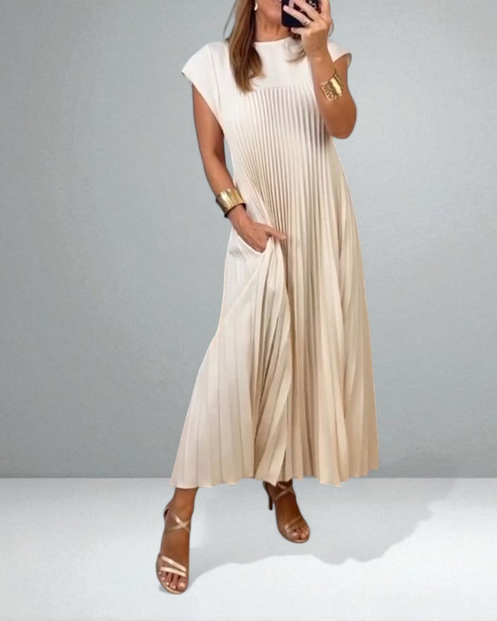 June™ | Pleated Midi Dress
