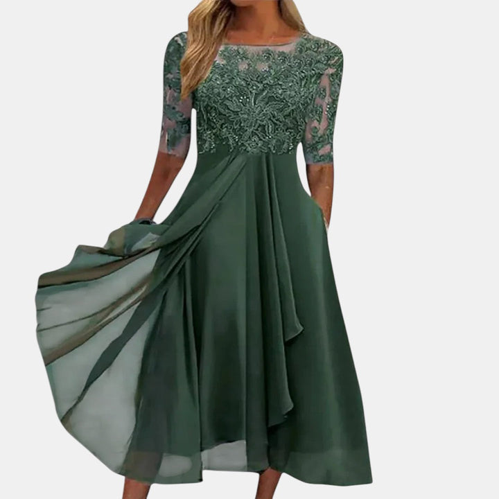 Rhonda™ | Elegant Occasion Maxi Dress