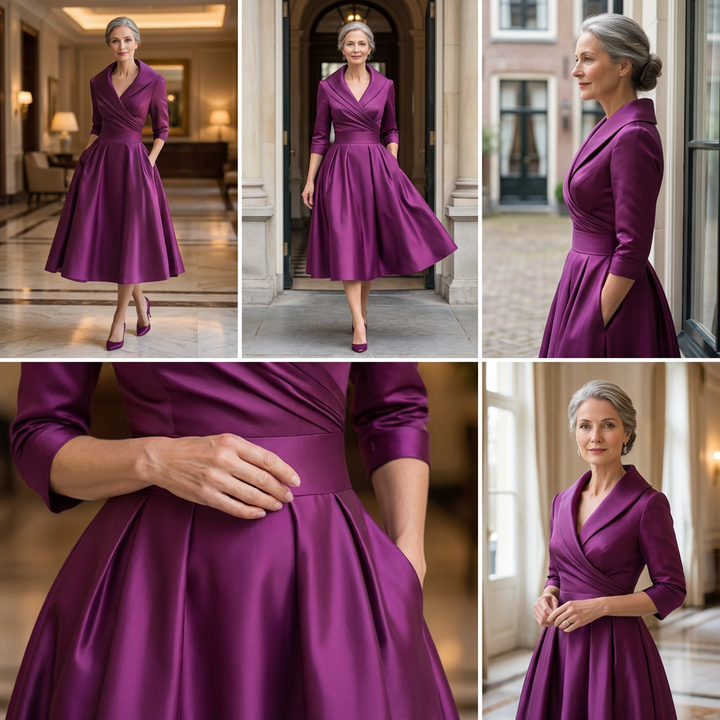 Rosalie™ | Refined Midi Dress