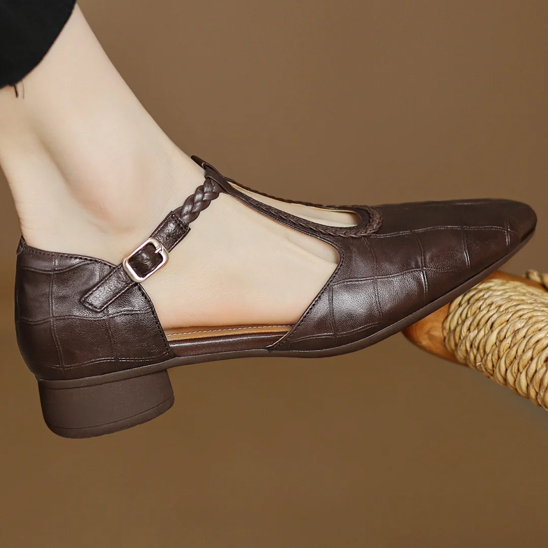 Juliette™ | Feminine T Strap Mary Jane Shoes