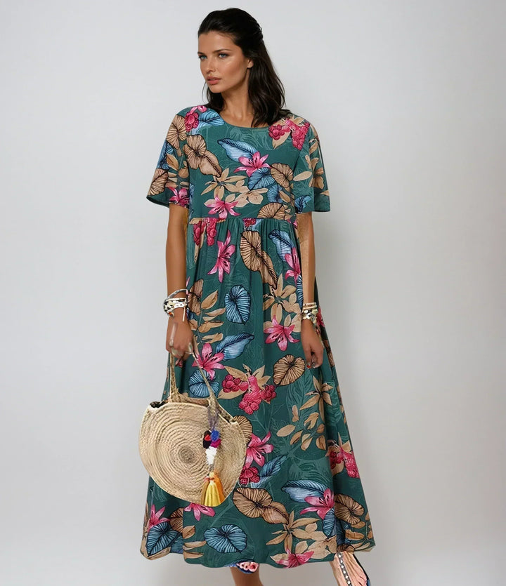 Yvonna™ | Graceful Bloom Maxi Dress