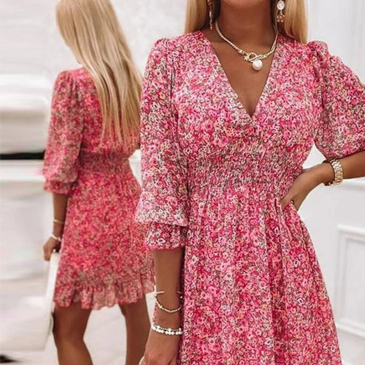 Felicity™ | Elegant Floral Maxi Dress