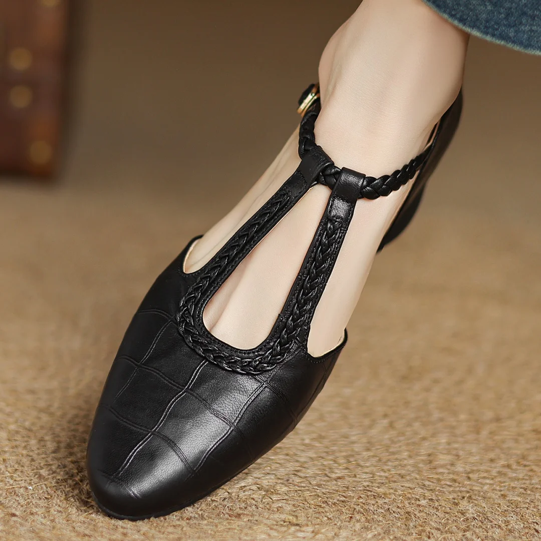 Juliette™ | Feminine T Strap Mary Jane Shoes