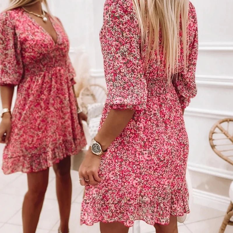 Felicity™ | Elegant Floral Maxi Dress