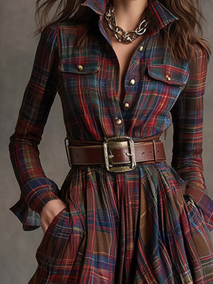 Charlotte™ | Classic Button-Up Shirt Dress