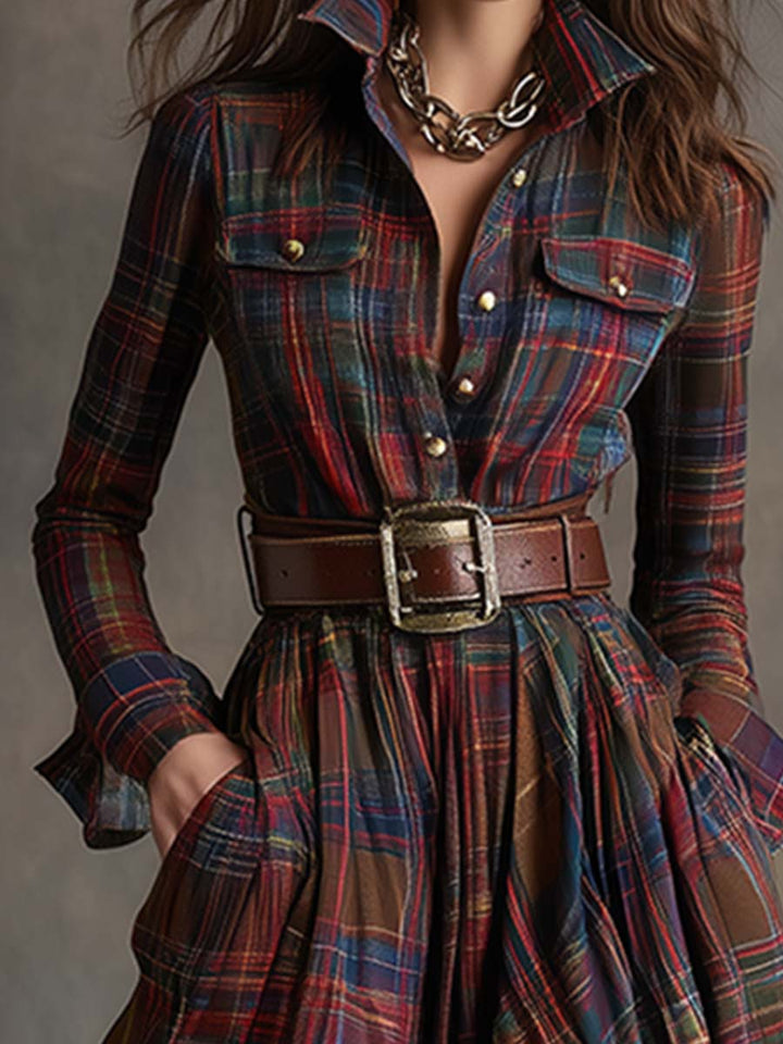 Charlotte™ | Classic Button-Up Shirt Dress