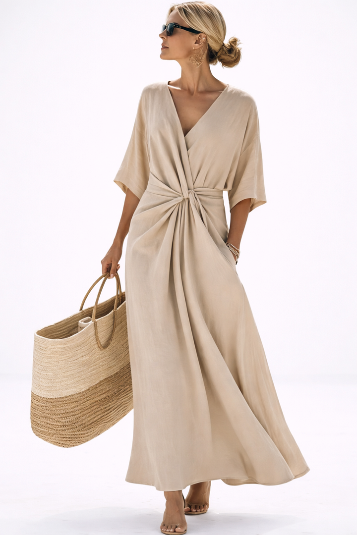 Nora™ | Twist Maxi Dress