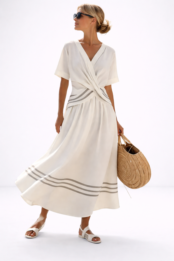 Vesper™ | Striped Maxi Dress