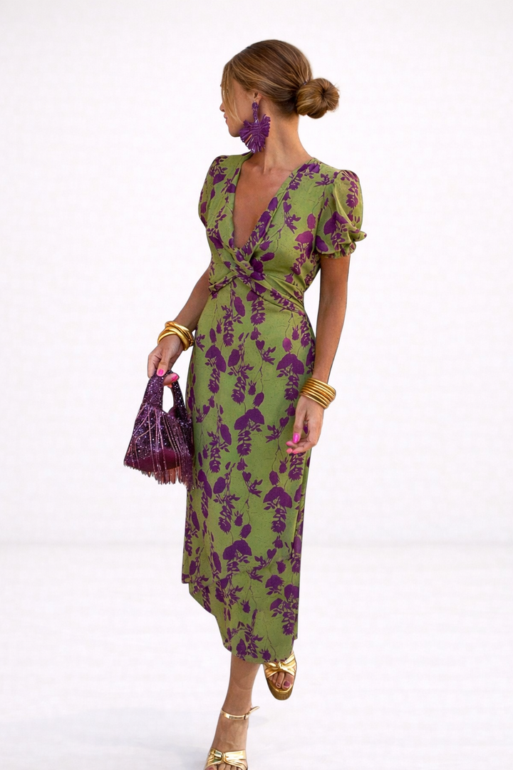 Yolanda™ | Delicate Floral Dress