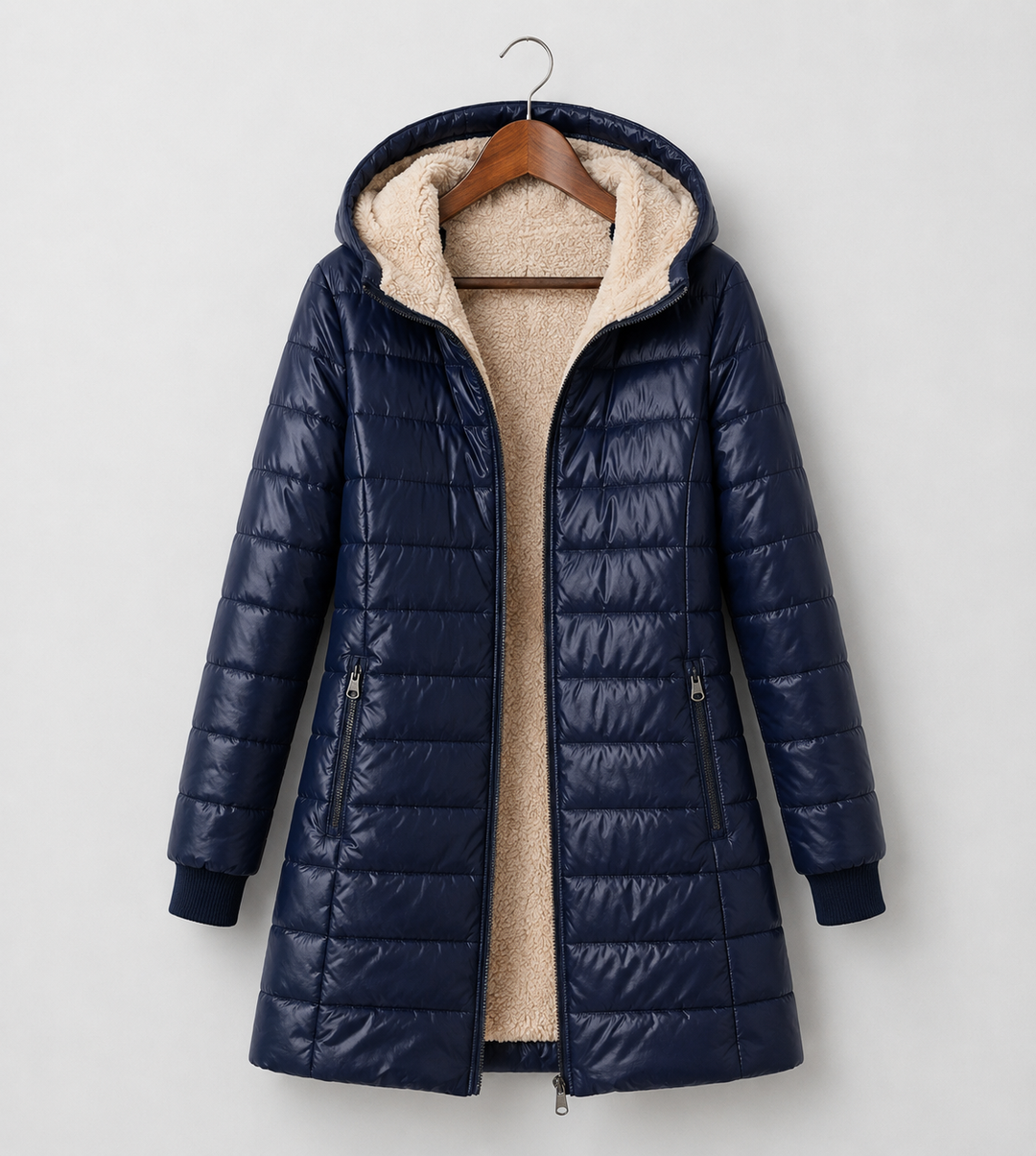 Helen | Lined Hooded Winter Coat