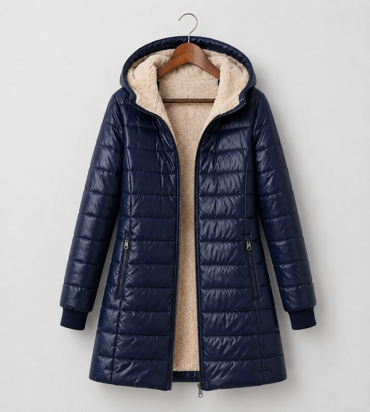 Helen | Lined Hooded Winter Coat