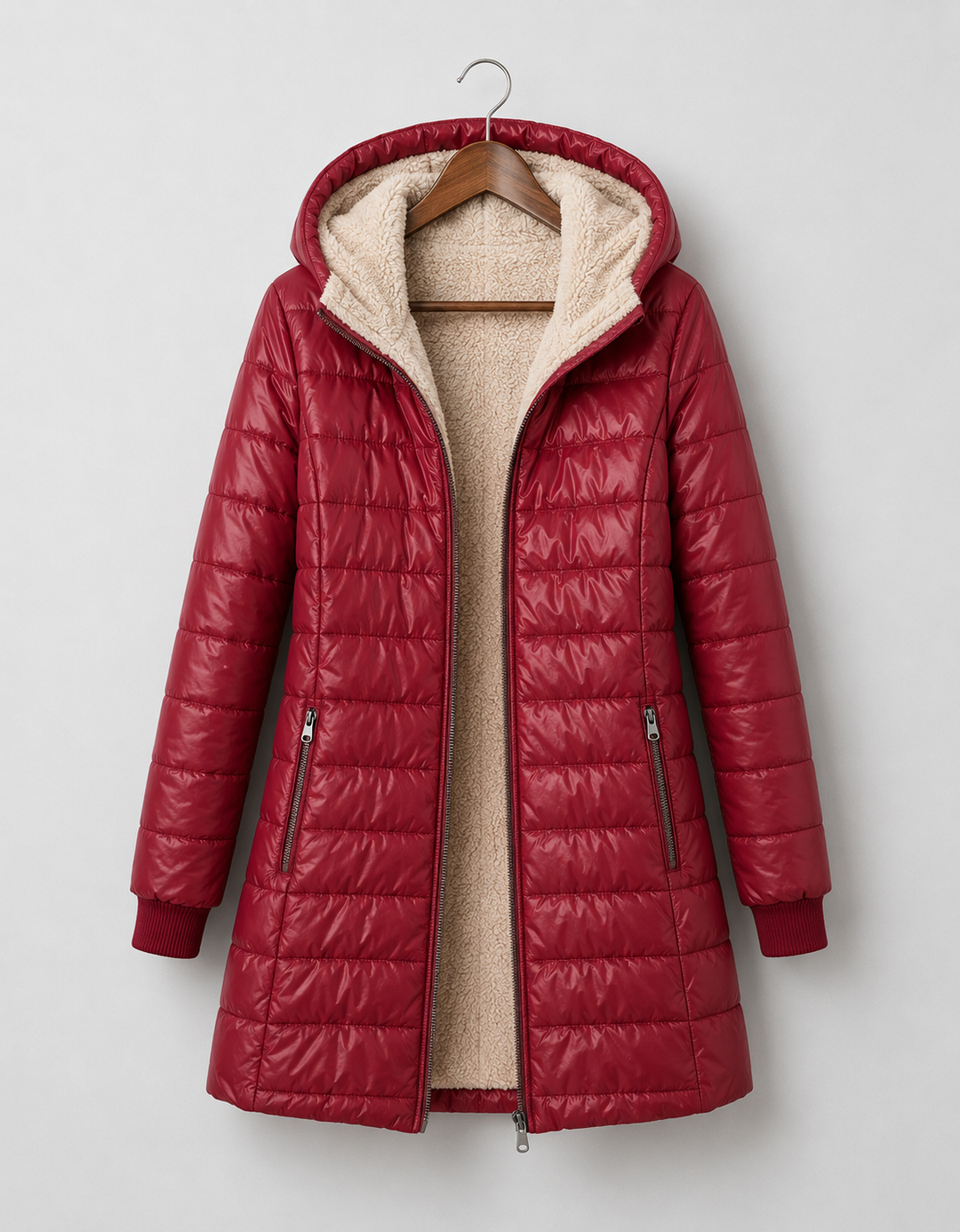 Helen | Lined Hooded Winter Coat