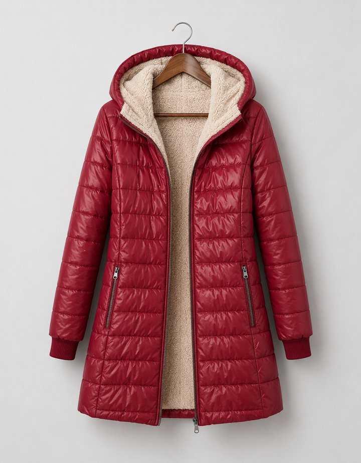 Helen | Lined Hooded Winter Coat