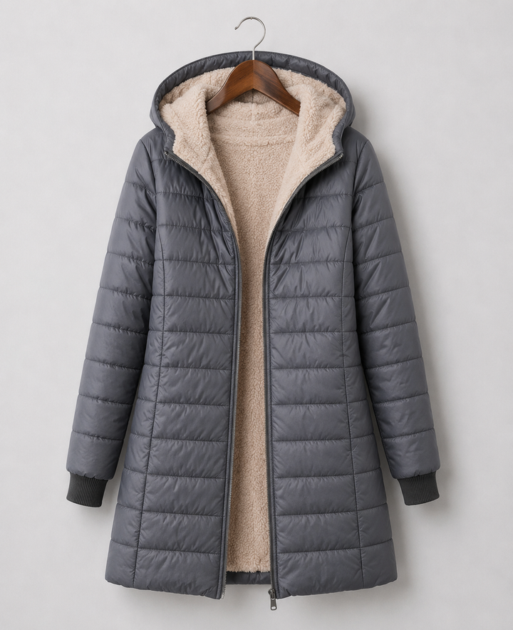 Helen | Lined Hooded Winter Coat