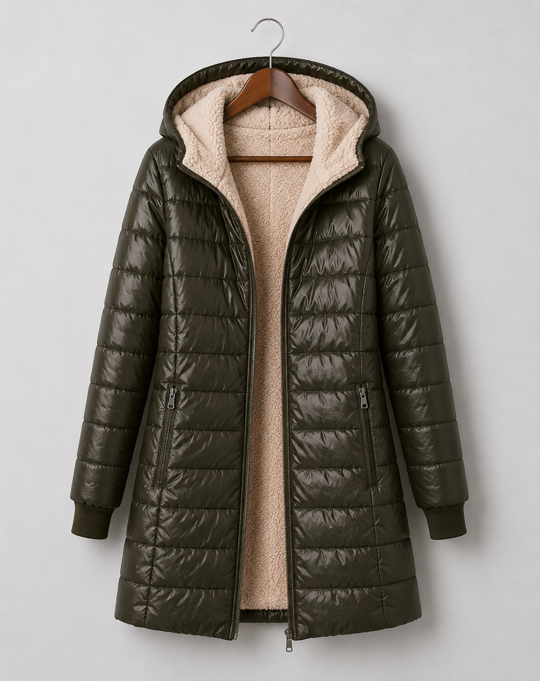 Helen | Lined Hooded Winter Coat