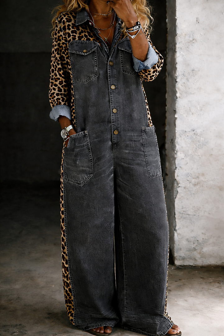 Niamh™ | One-Piece Shirt Jumpsuit