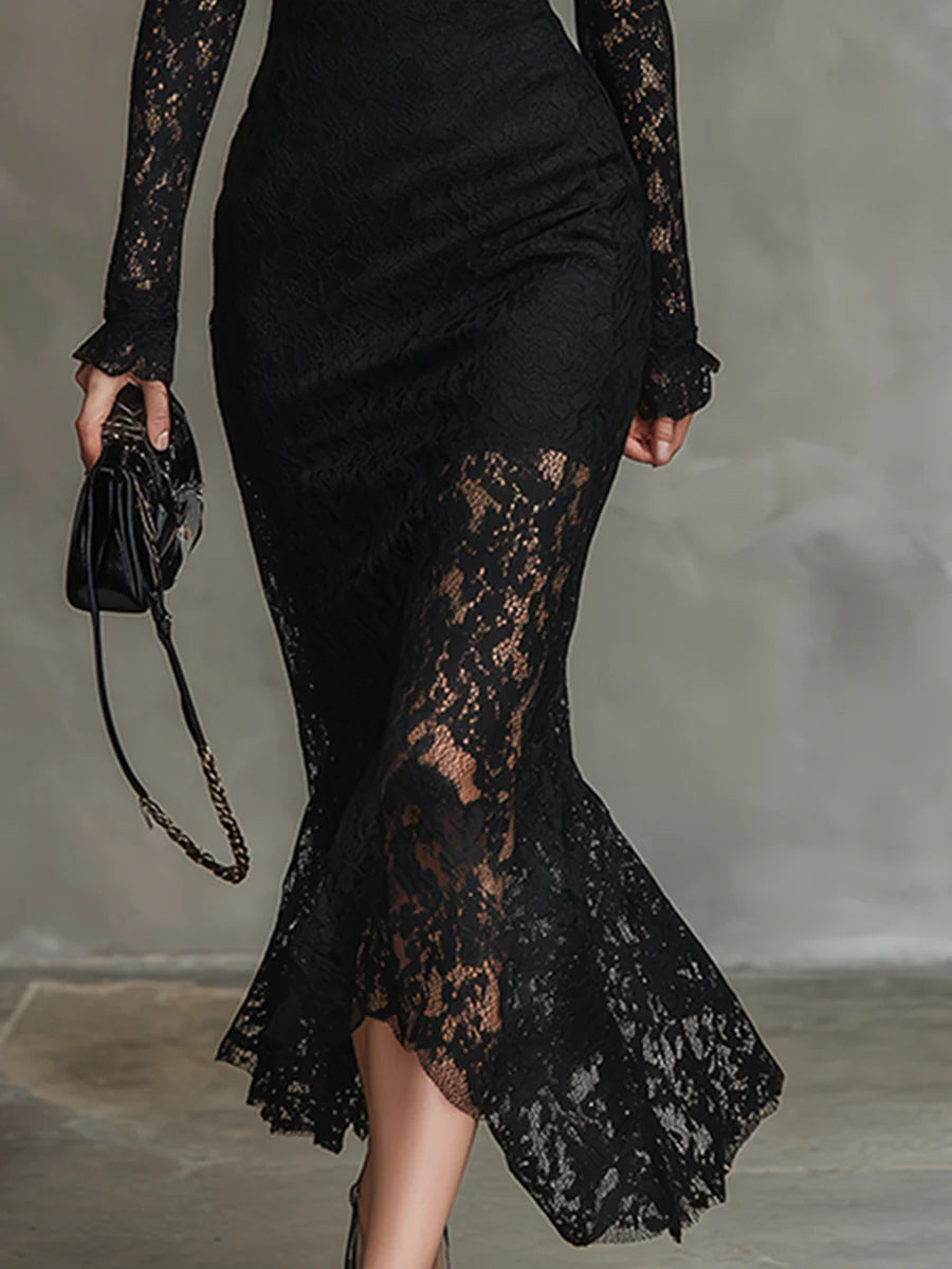 Lavinia™ | Lace Maxi Dress
