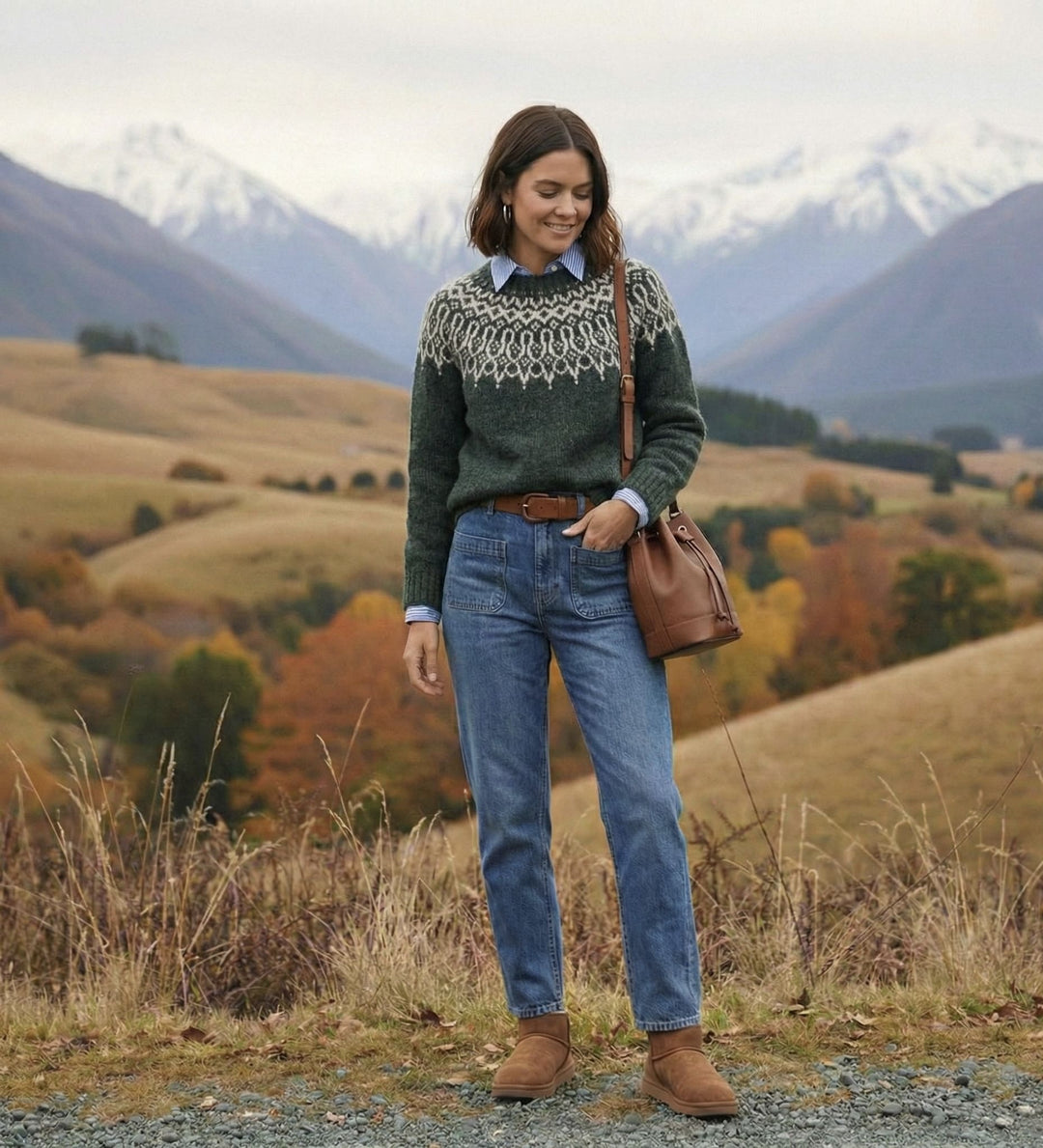 Wendy | Classic Vintage Knit Jumper