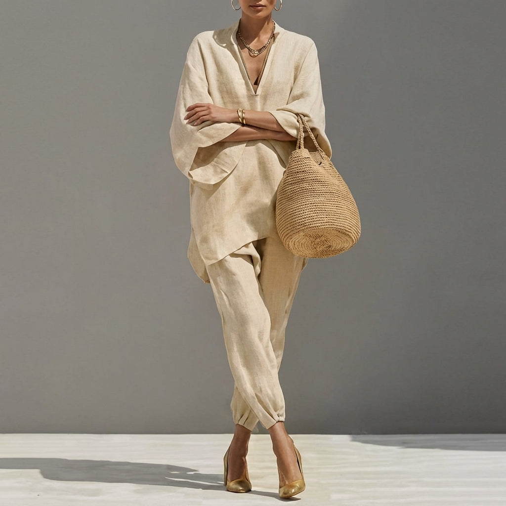 Giulia™ | Casual Wide-Leg Set