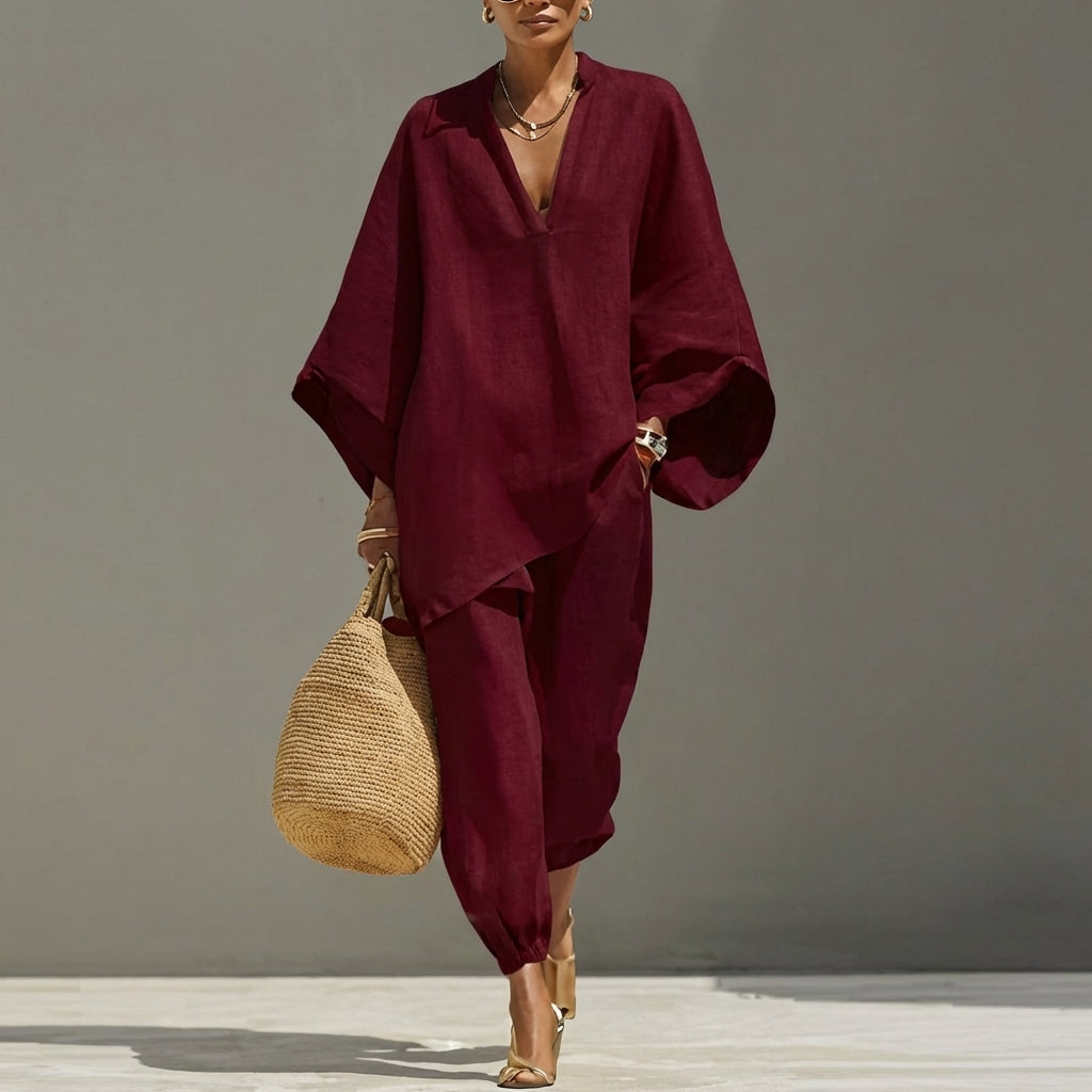 Giulia™ | Casual Wide-Leg Set