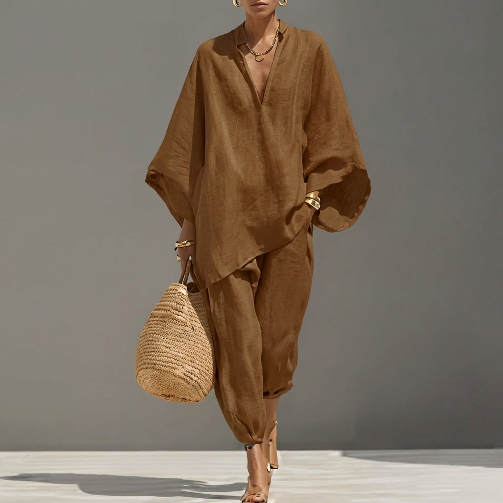 Giulia™ | Casual Wide-Leg Set