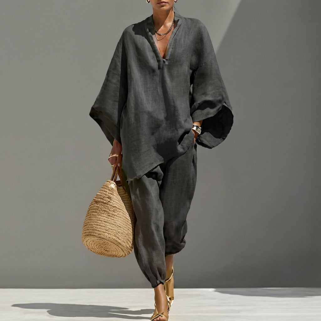Giulia™ | Casual Wide-Leg Set