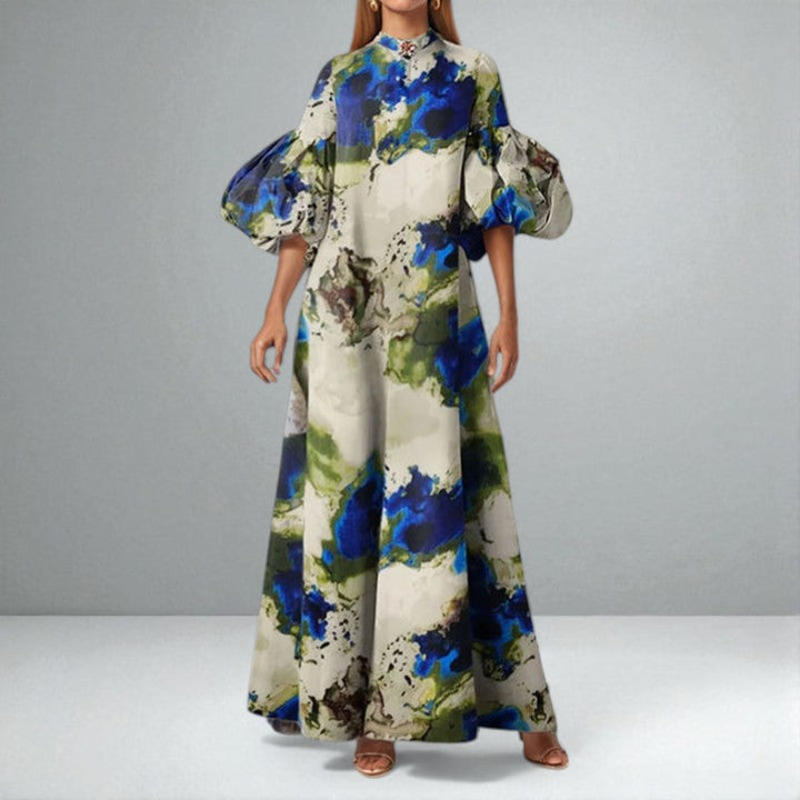 Uma™ | Watercolor Maxi Dress