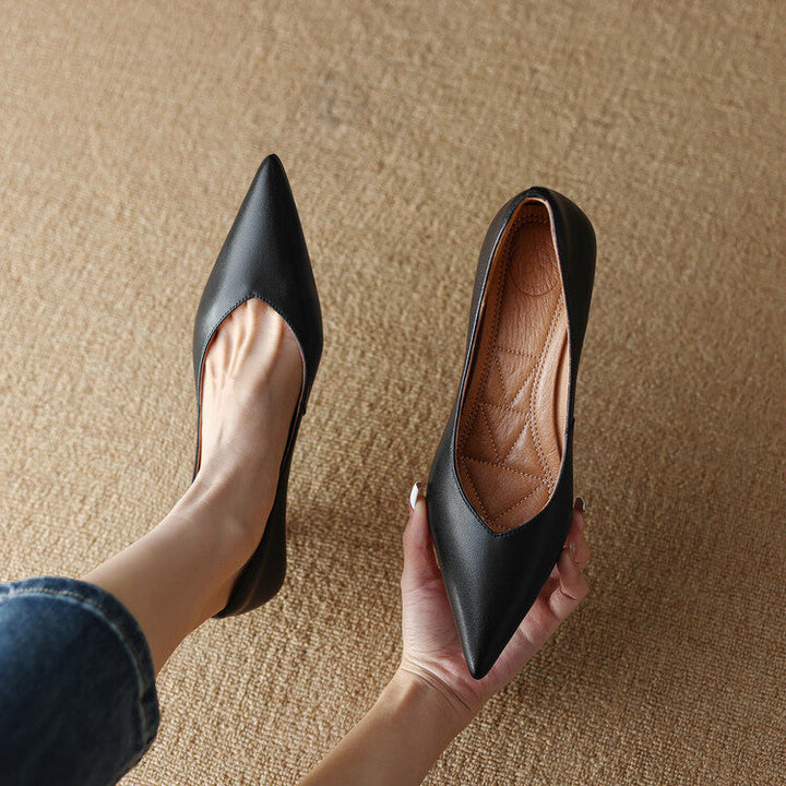 Isabelle™ | Refined Low Heel Pumps
