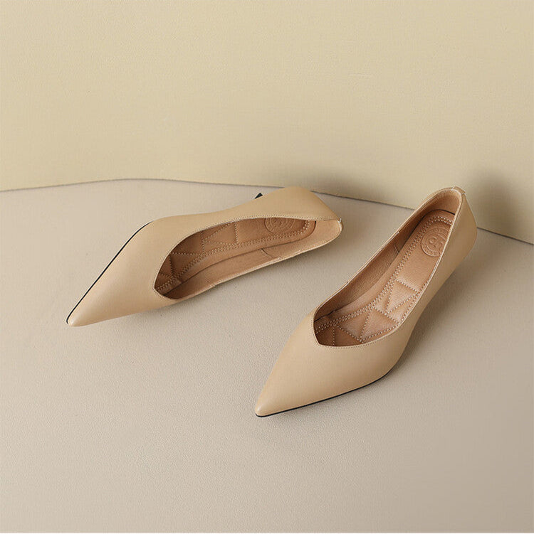 Isabelle™ | Refined Low Heel Pumps