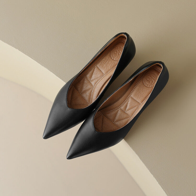 Isabelle™ | Refined Low Heel Pumps