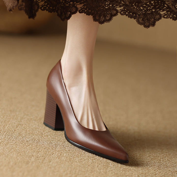 Camille™ | Elegant Pointed Heel Pumps