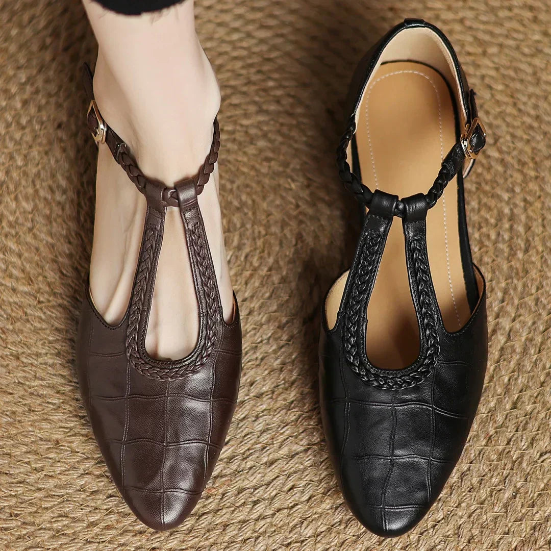 Juliette™ | Feminine T Strap Mary Jane Shoes