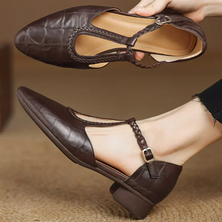 Juliette™ | Feminine T Strap Mary Jane Shoes