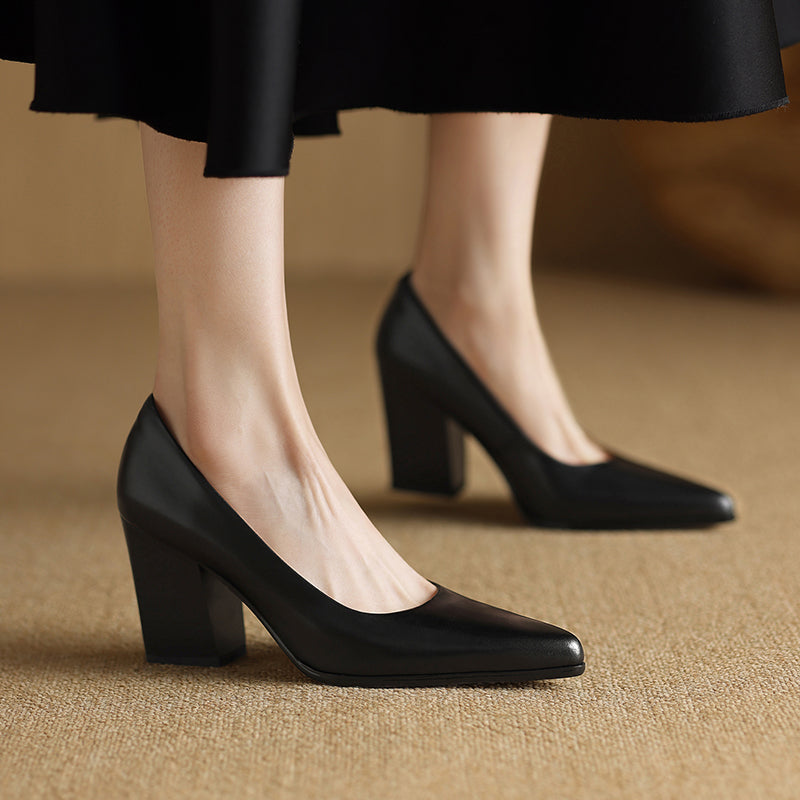 Camille™ | Elegant Pointed Heel Pumps