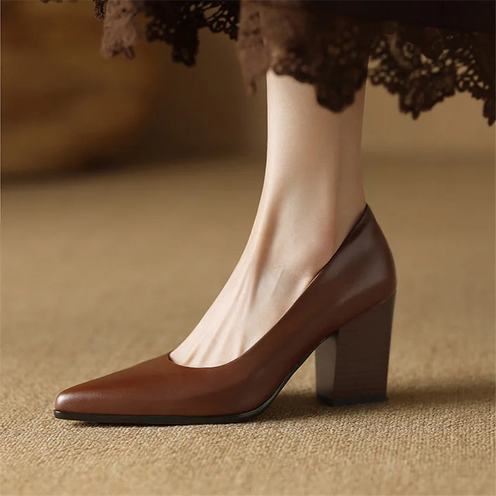 Camille™ | Elegant Pointed Heel Pumps