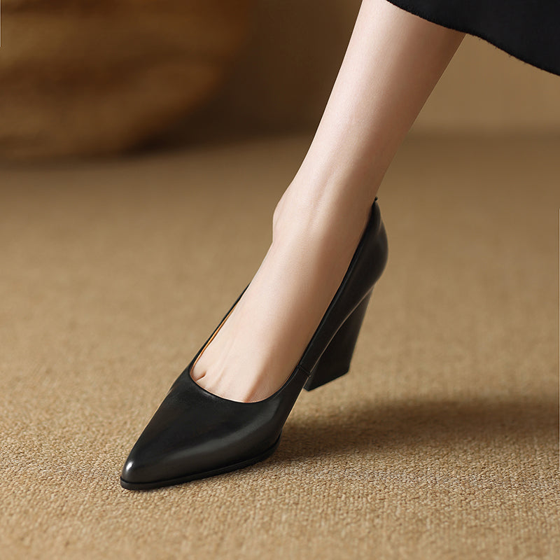 Camille™ | Elegant Pointed Heel Pumps