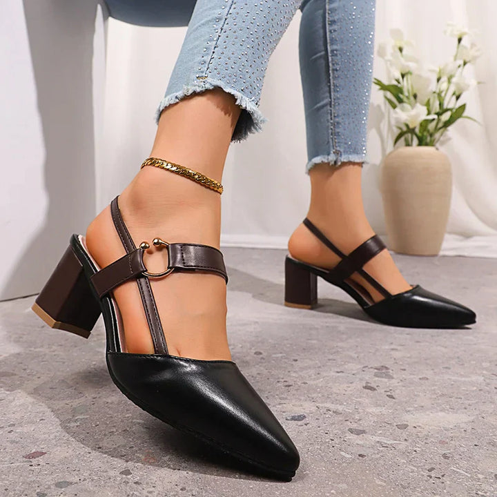 Mirette™ | Ring-Accent Statement Heels