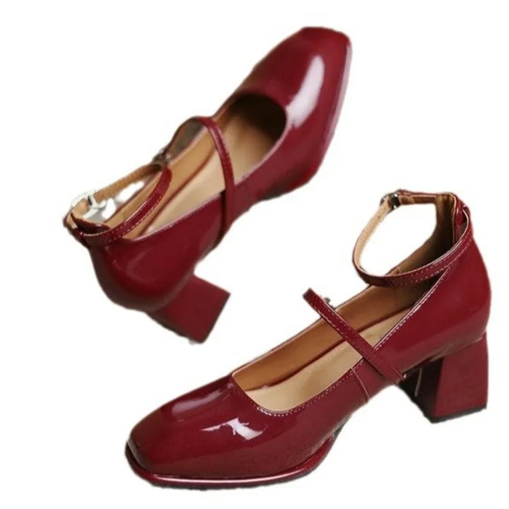 Amelia™ | Elegant Ankle Strap Pumps
