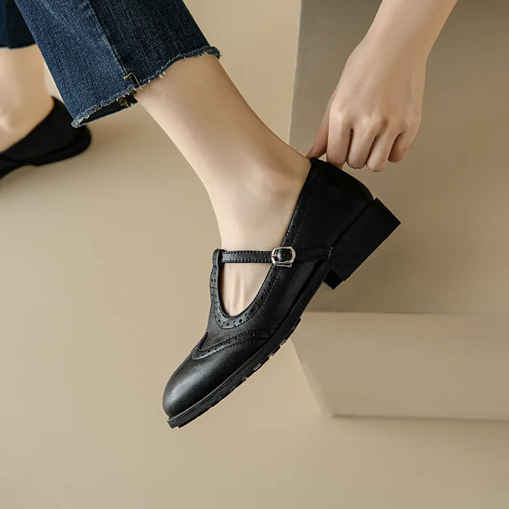 Helene™ | Elegant T Strap Mary Jane Shoes