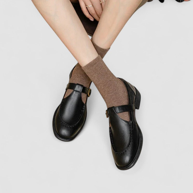 Priscilla™ | Square-Toe Orthopedic Flat