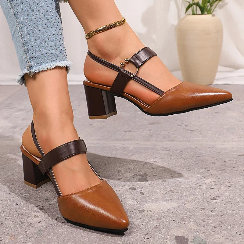 Mirette™ | Ring-Accent Statement Heels